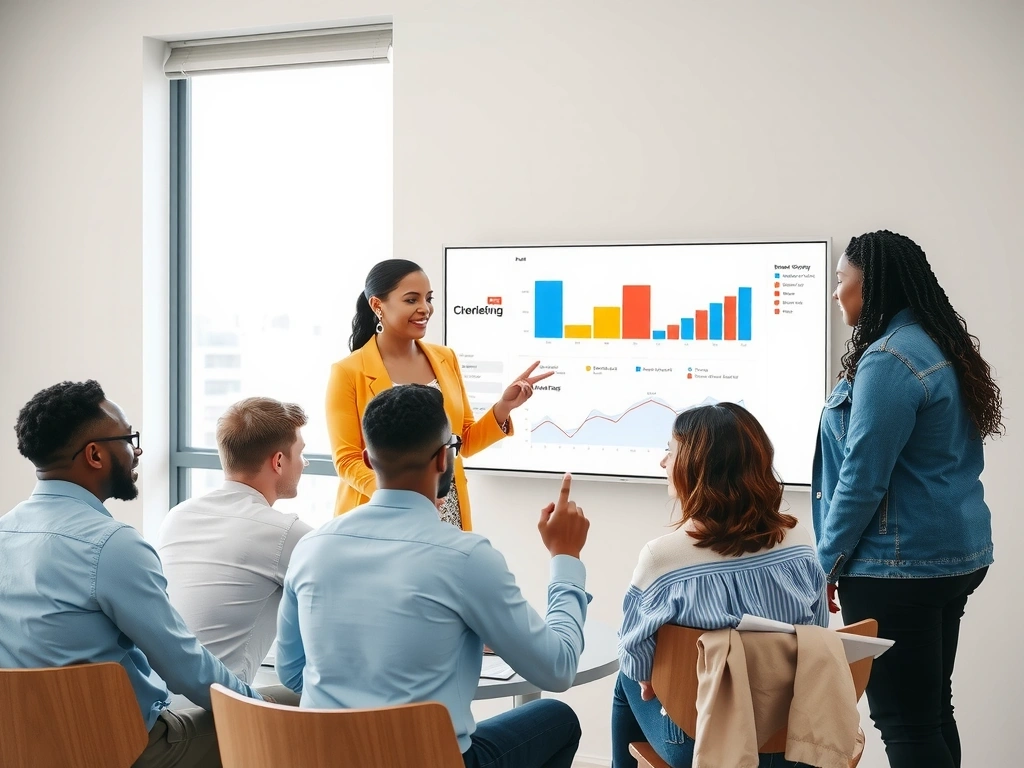 Tým adgate spolupracující na digitální strategii